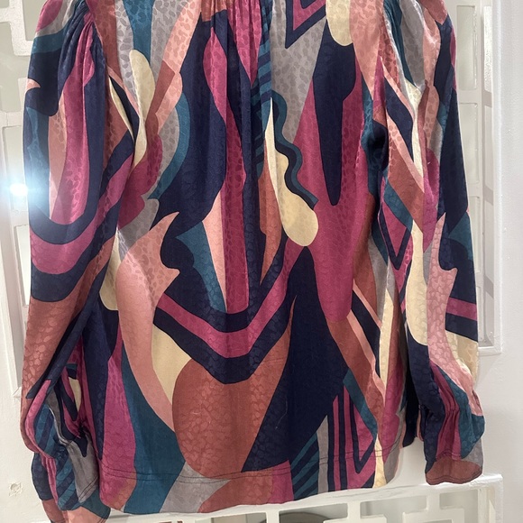 ba&sh Multicolor Abstract Blouse - Picture 4 of 4